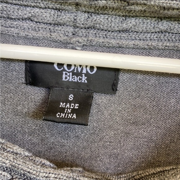 Cozy Gray Cowl Neck Sweater - Picture 2 of 7